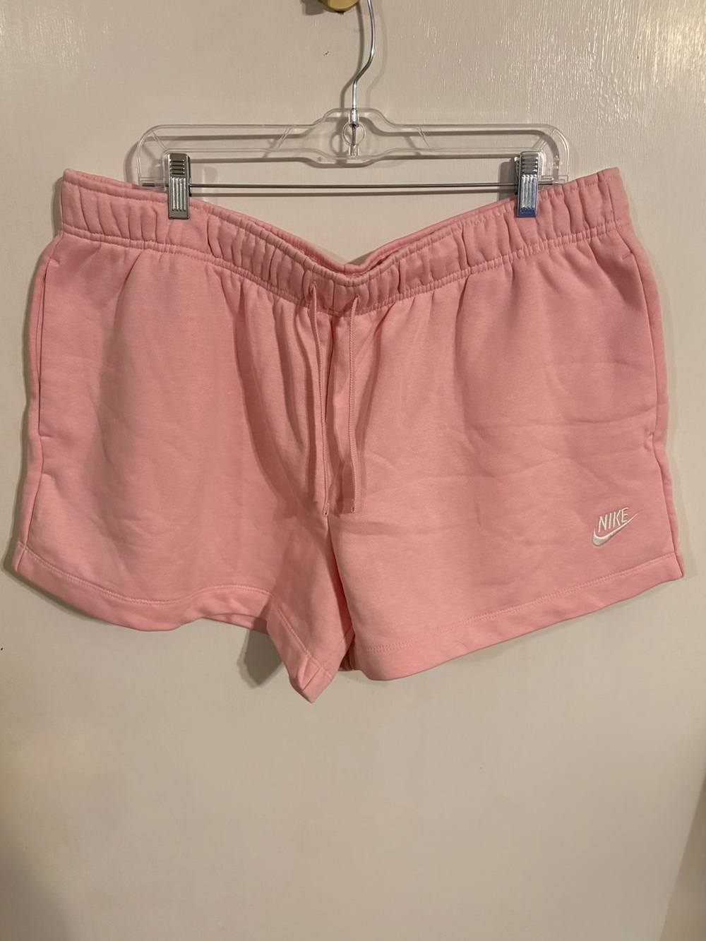 Nike Women’s Pink Athletic Fleece Shorts